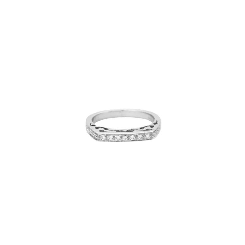 Bague demi-éternité diamants sold by 58 Facettes