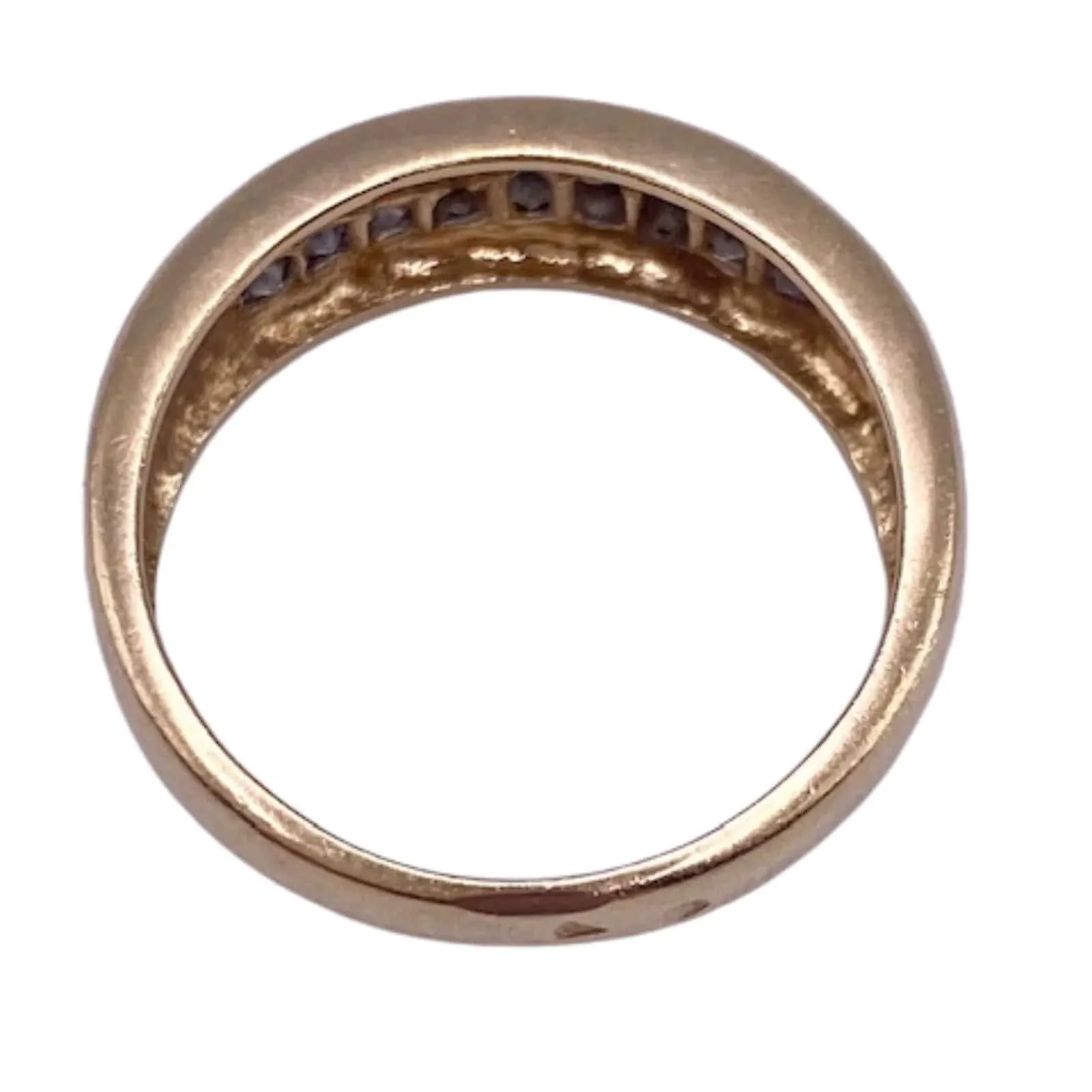 Alliance Demi Tour or jaune diamants sold by 58 Facettes product image thumbnail 3