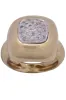 BAGUE MODERNE PAVAGE DIAMANTS sold by 58 Facettes