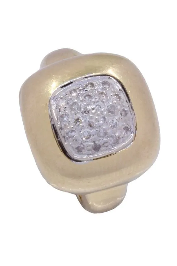 BAGUE MODERNE PAVAGE DIAMANTS sold by 58 Facettes product image thumbnail 5