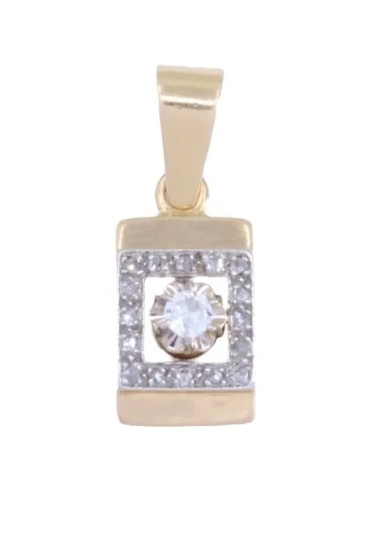 Pendentif Or jaune Diamants sold by 58 Facettes