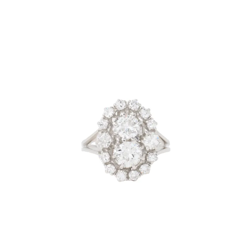 Bague diamants vintage sold by 58 Facettes