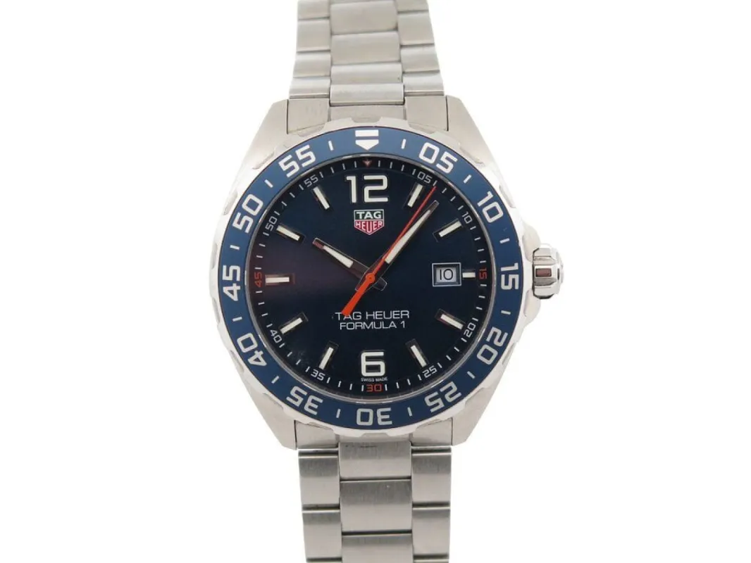 montre TAG HEUER formula 1 43 mm quartz acier brosse sold by 58 Facettes