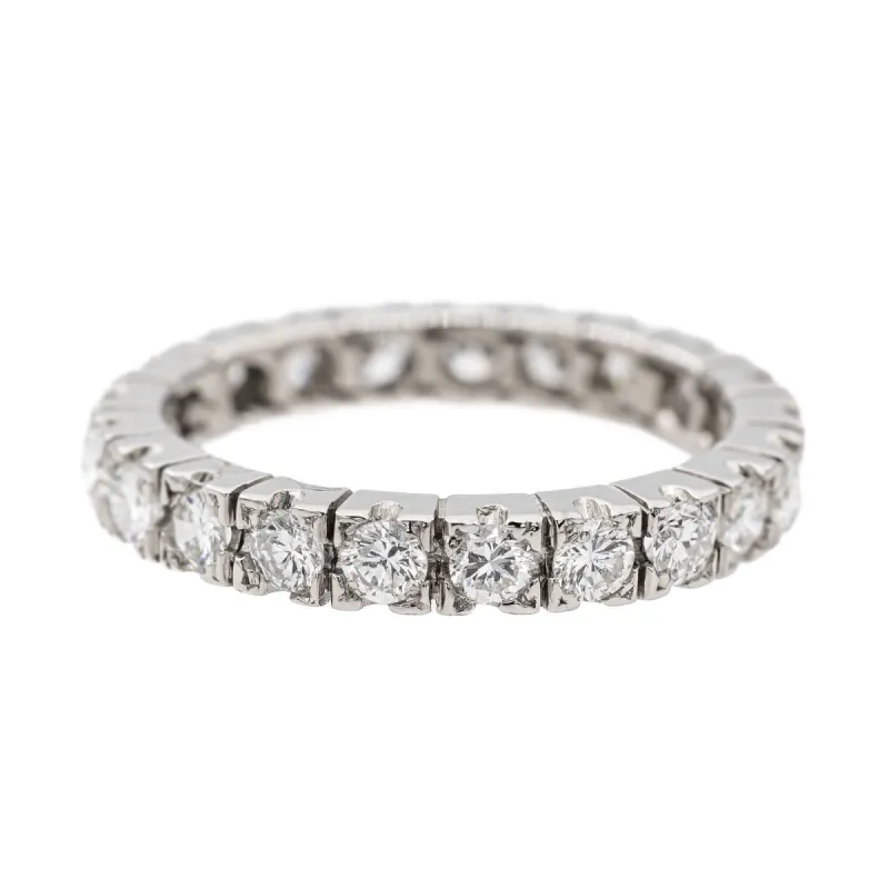 Bague Alliance Platine Diamant sold by 58 Facettes