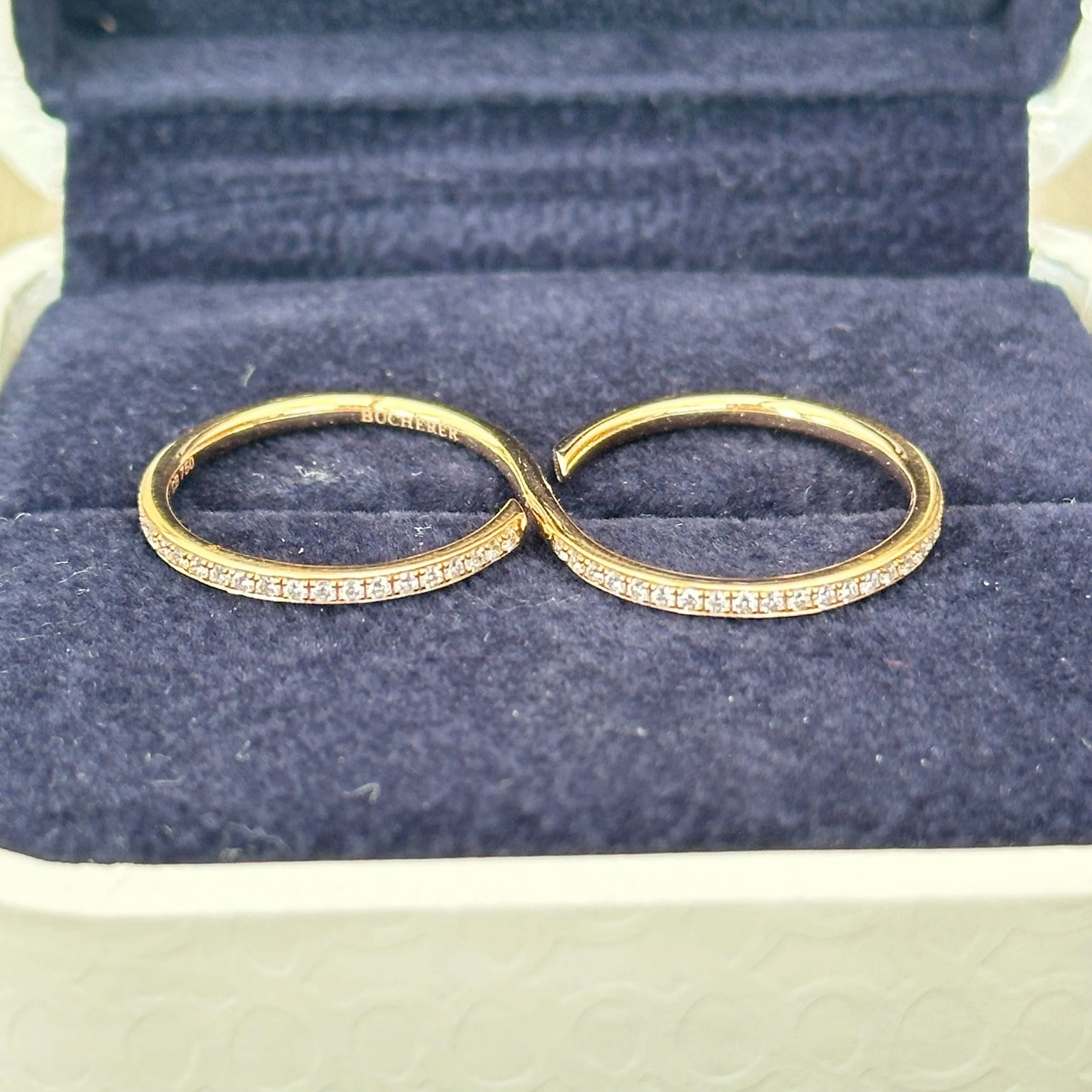 BUCHERER - Bague double diamants sold by 58 Facettes product image thumbnail 5