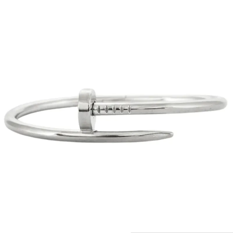 CARTIER - Bracelet Juste un clou or blanc sold by 58 Facettes