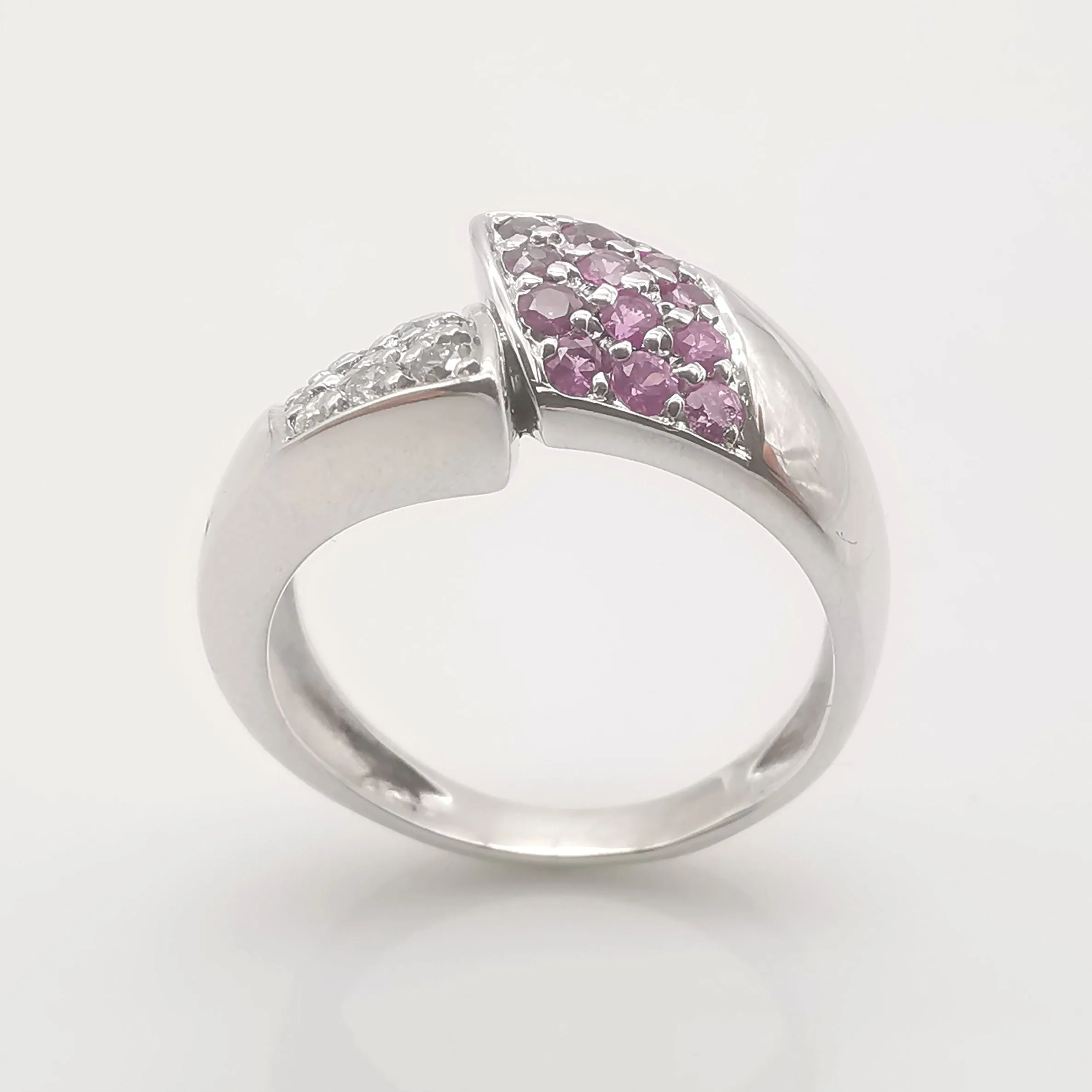 Bague en or diamants & saphirs sold by 58 Facettes product image thumbnail 4