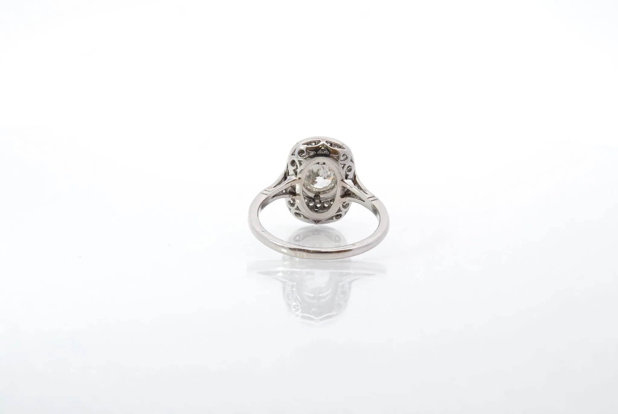 Bague Art Déco diamants platine sold by 58 Facettes product image thumbnail 5