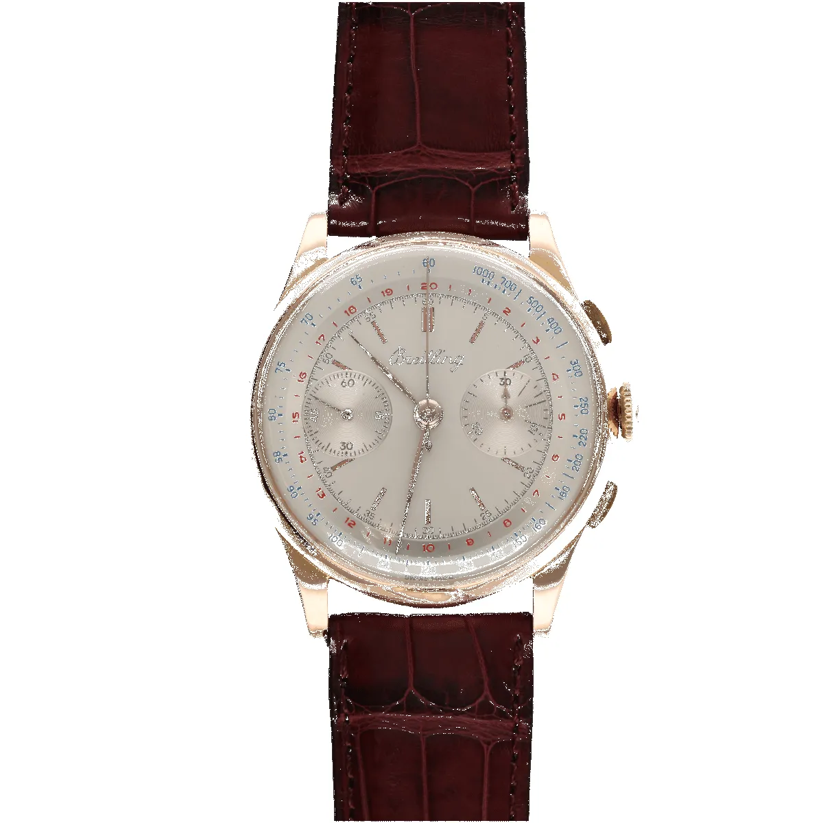 BREITLING - Montre Chronographe or rose sold by 58 Facettes product image thumbnail 2