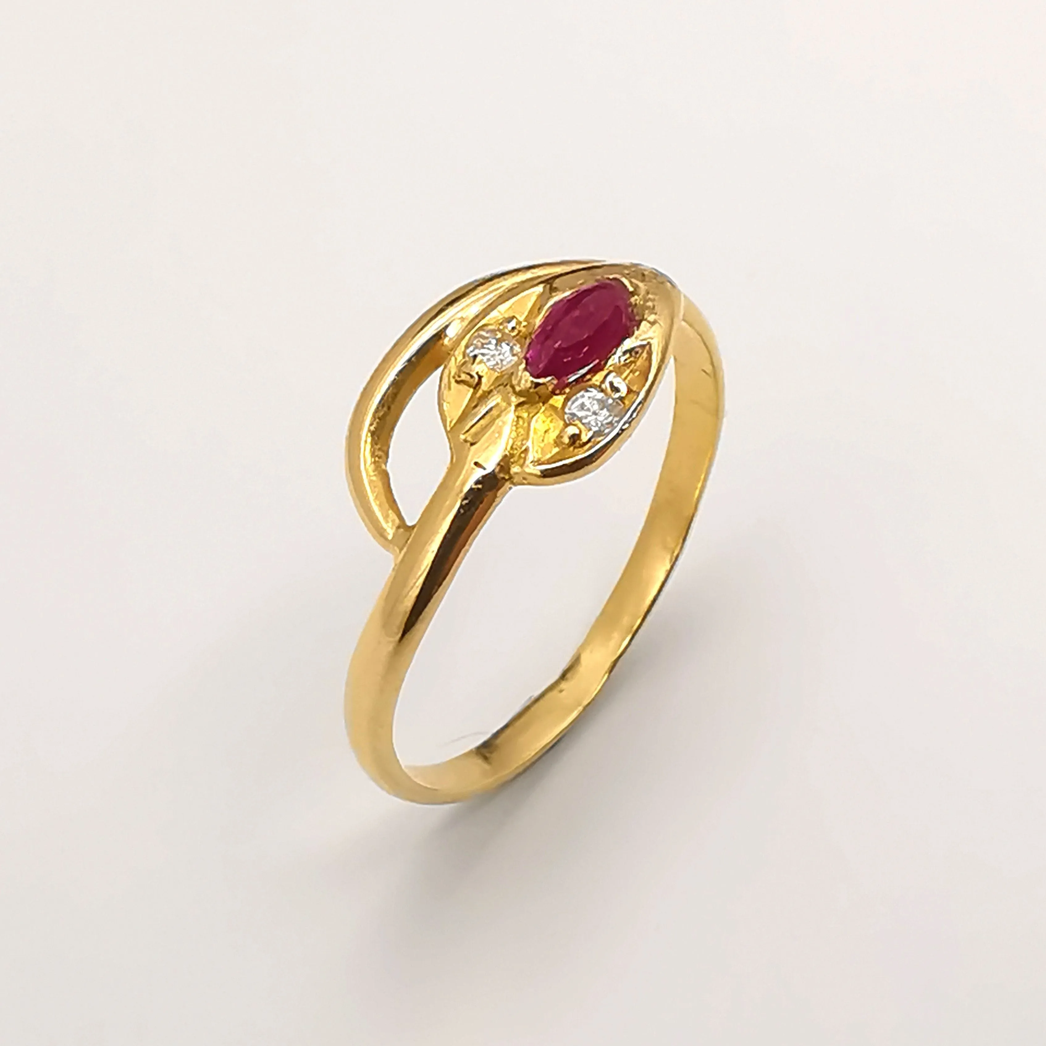 Bague Or Rubis Et Diamants sold by 58 Facettes product image thumbnail 4