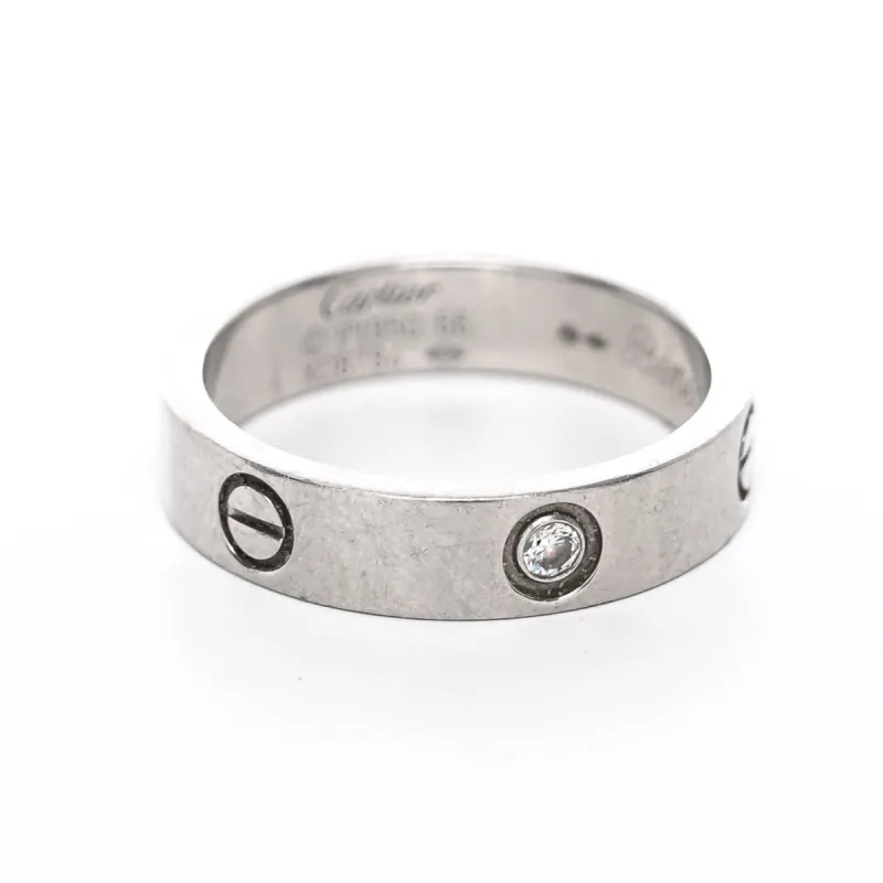 CARTIER - Alliance Love Platine 1 diamant sold by 58 Facettes