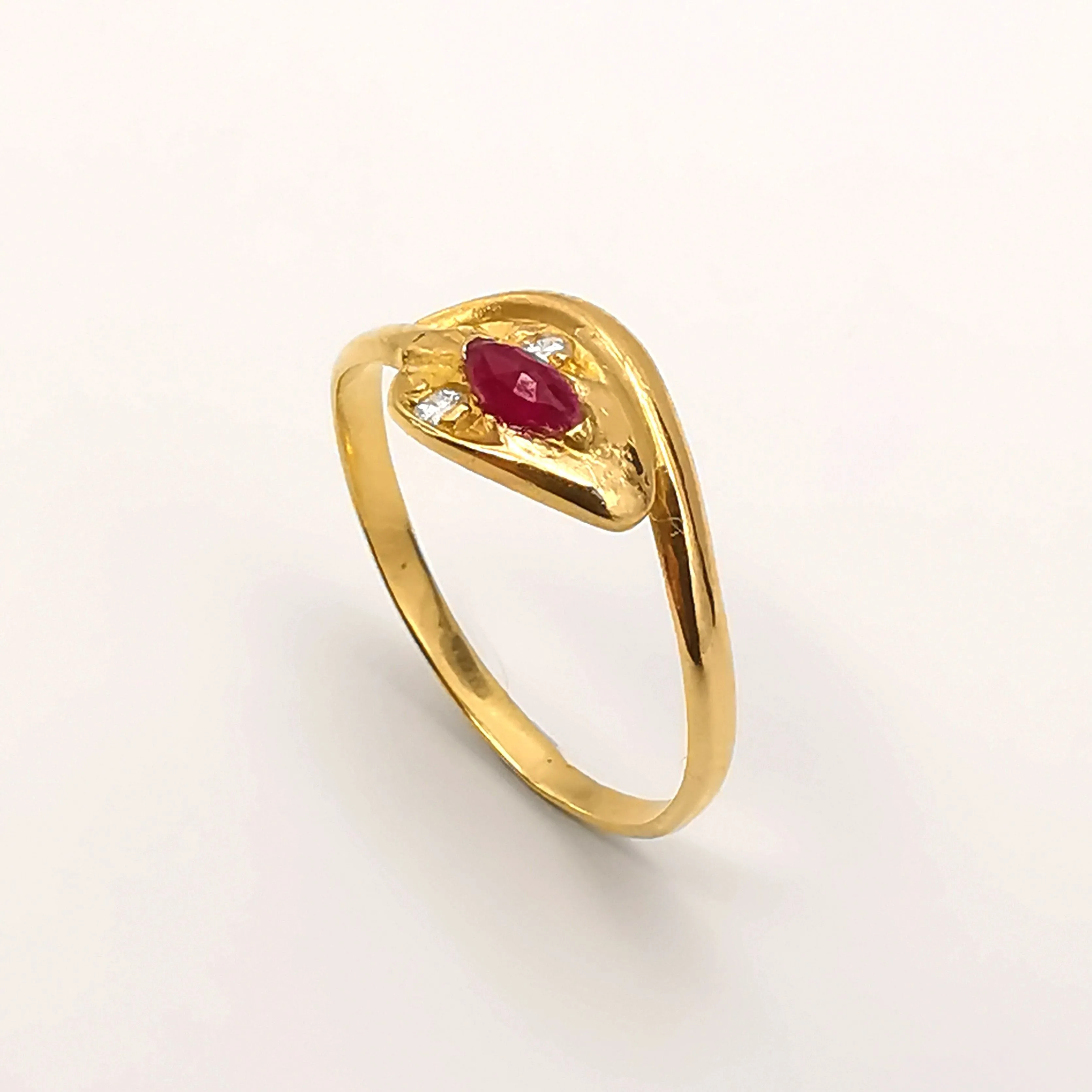 Bague Or Rubis Et Diamants sold by 58 Facettes product image thumbnail 5