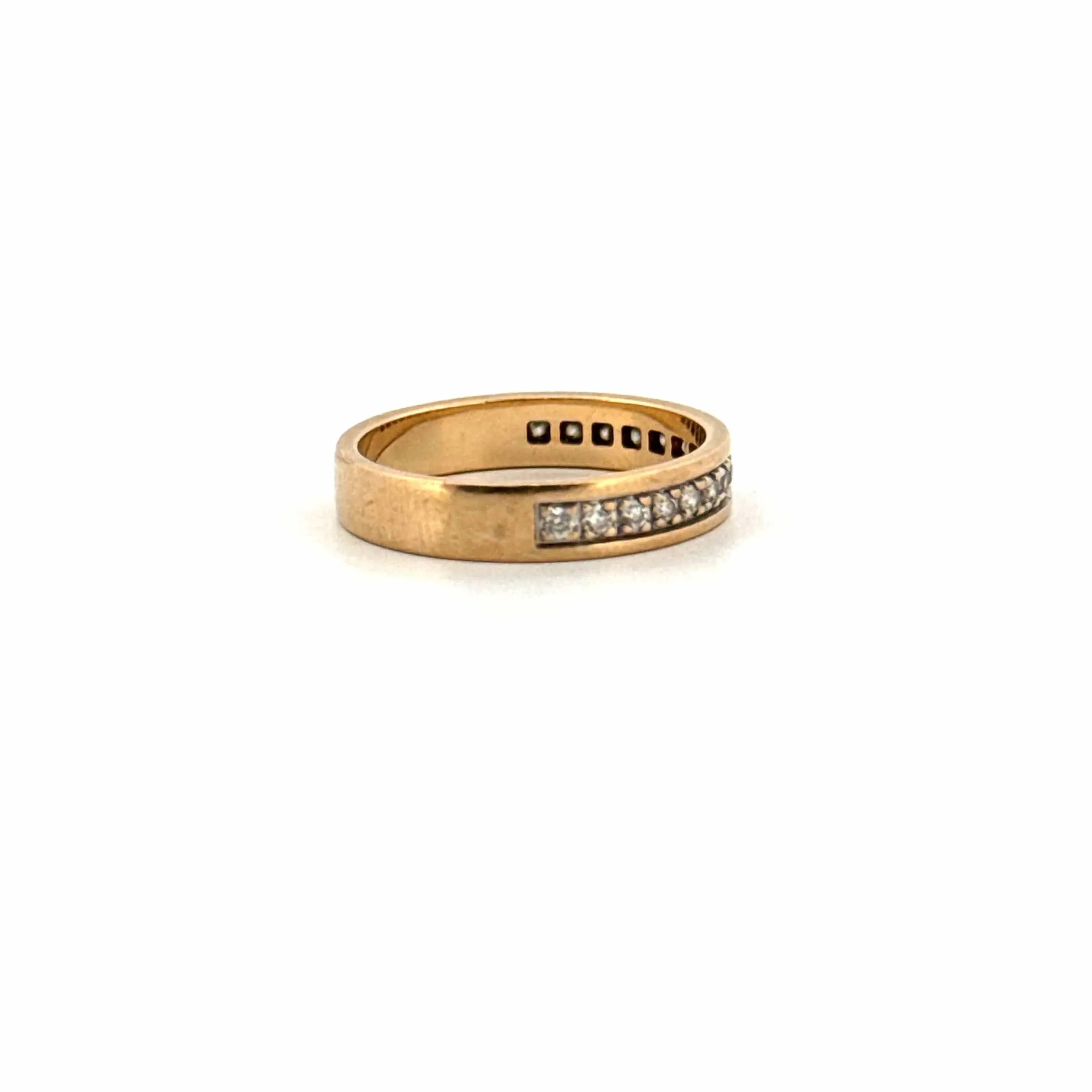 Alliance Demi-Tour Or Jaune Diamants sold by 58 Facettes product image thumbnail 4