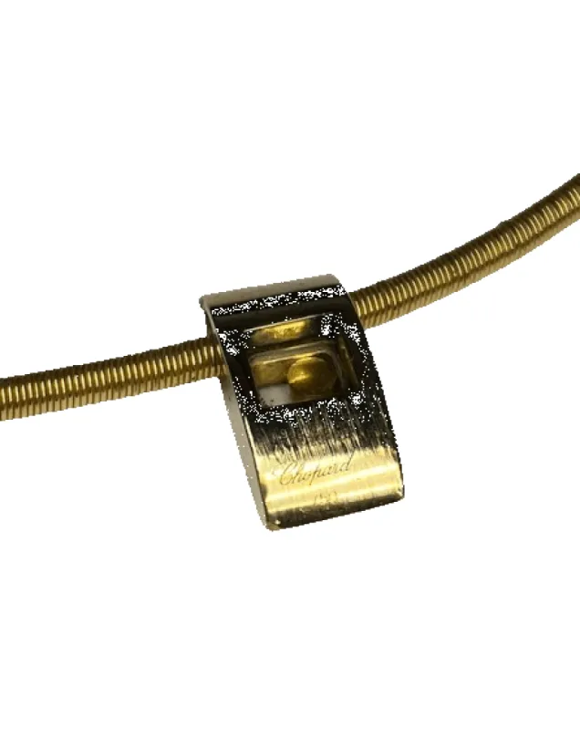 CHOPARD - COLLIER HAPPY DIAMONDS OR 18K ET DIAMANT sold by 58 Facettes
