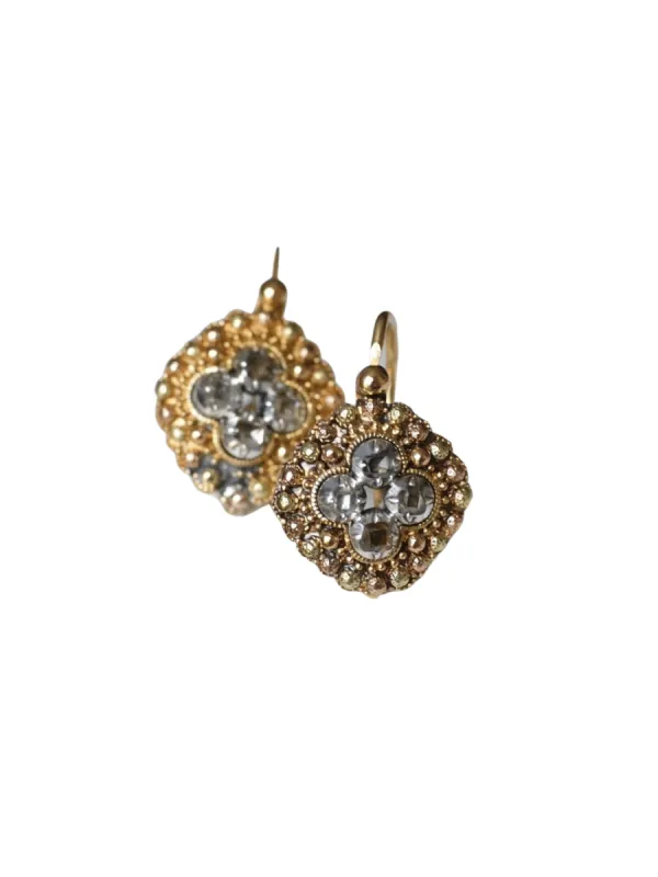 Boucles d'oreilles Charles X diamants sold by 58 Facettes