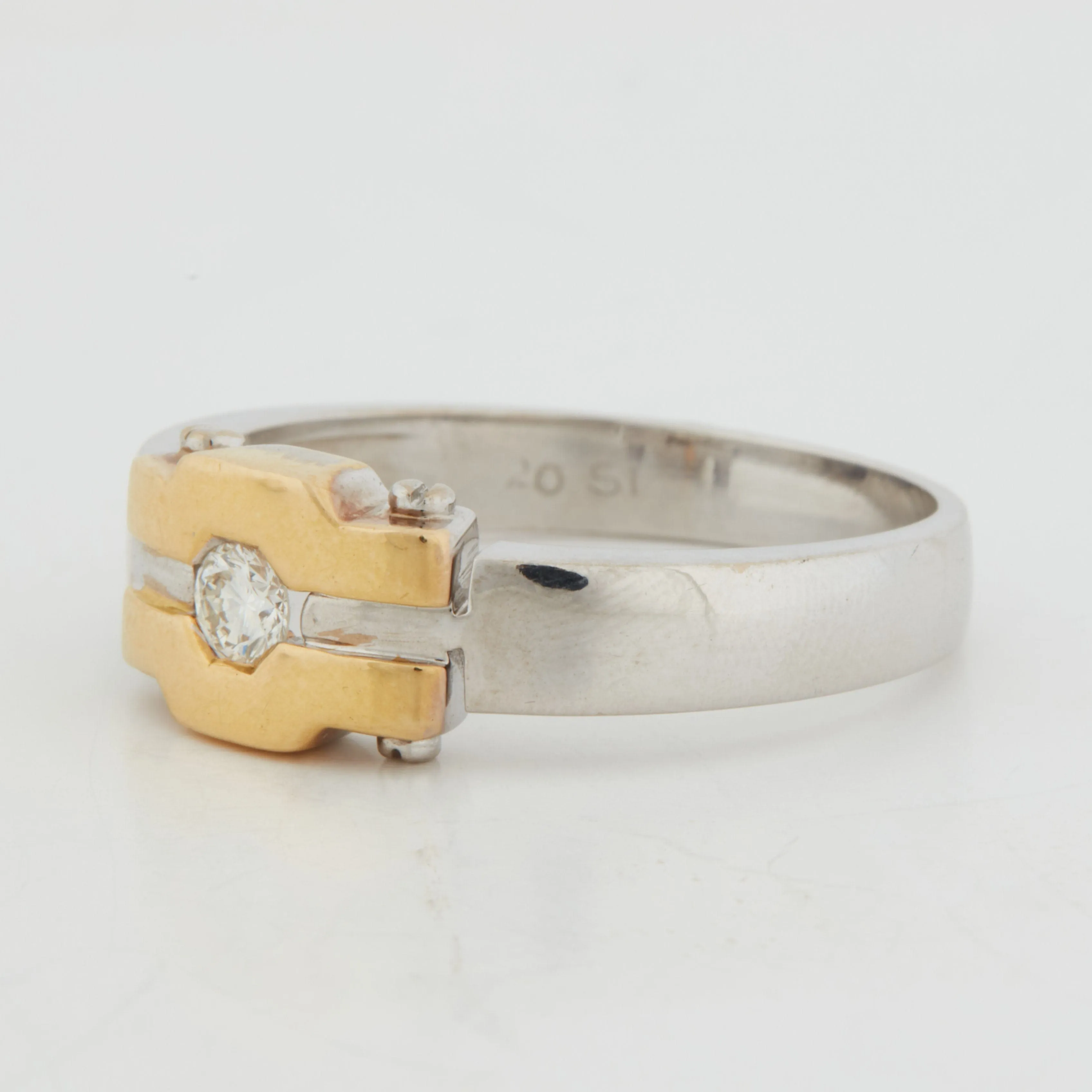 Bague Deux Ors - Diamants sold by 58 Facettes product image thumbnail 4