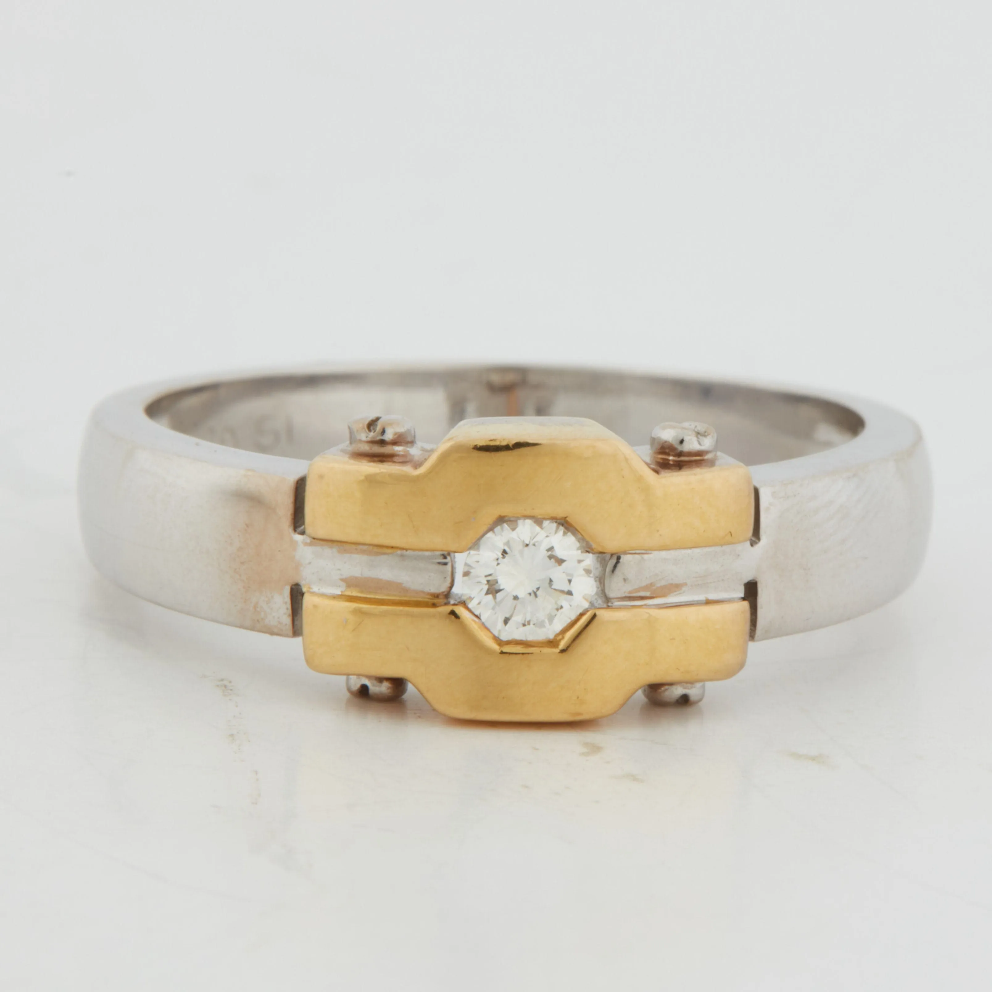 Bague Deux Ors - Diamants sold by 58 Facettes product image thumbnail 3