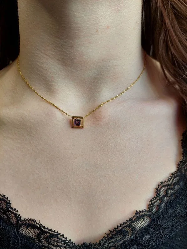 Pendentif améthyste sold by 58 Facettes product image thumbnail 3