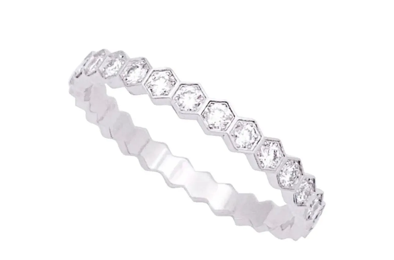 CHAUMET Alliance or gris diamants Bee my Love sold by 58 Facettes product image thumbnail 3
