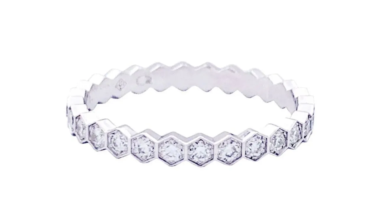 CHAUMET Alliance or gris diamants Bee my Love sold by 58 Facettes