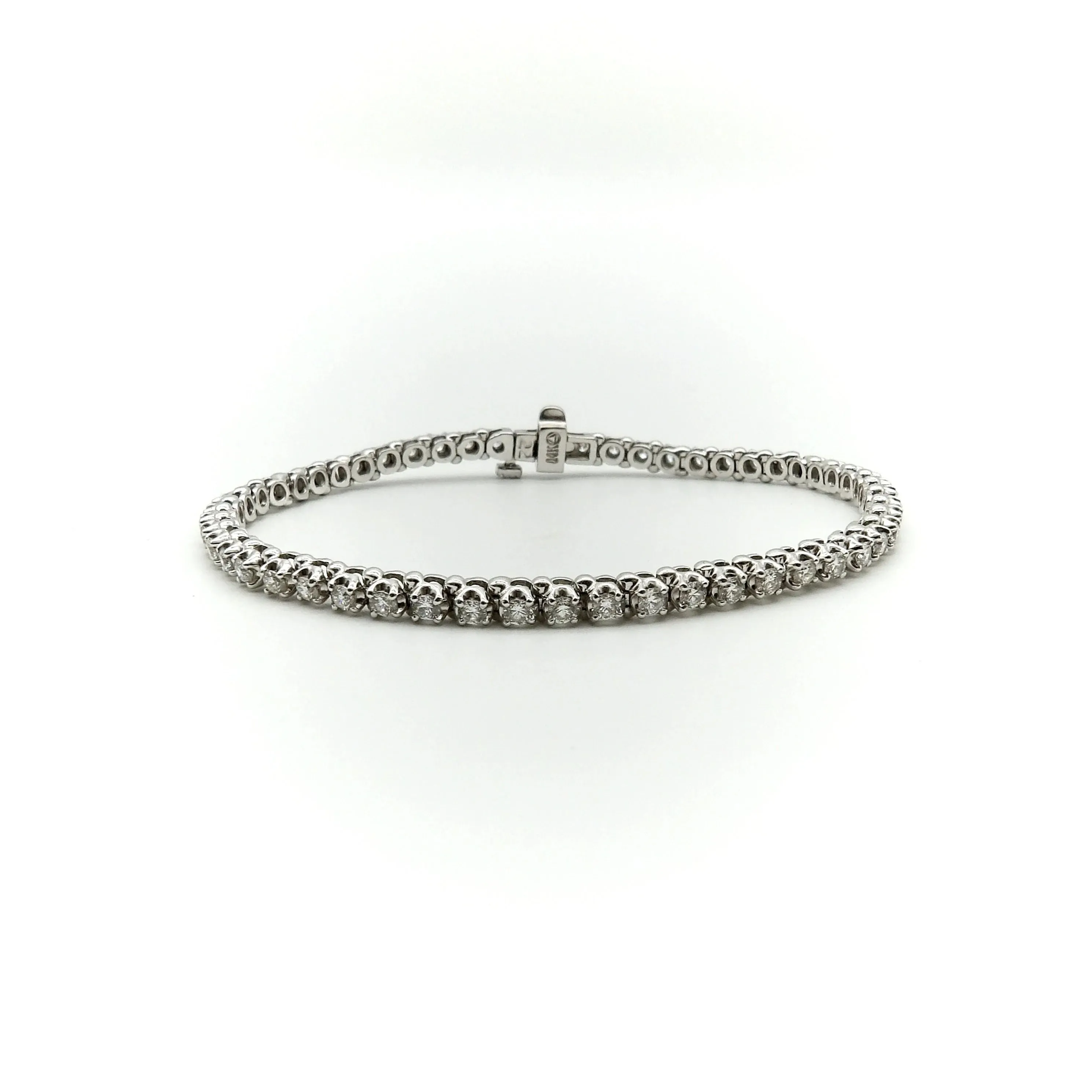 Bracelet tennis diamants or blanc sold by 58 Facettes