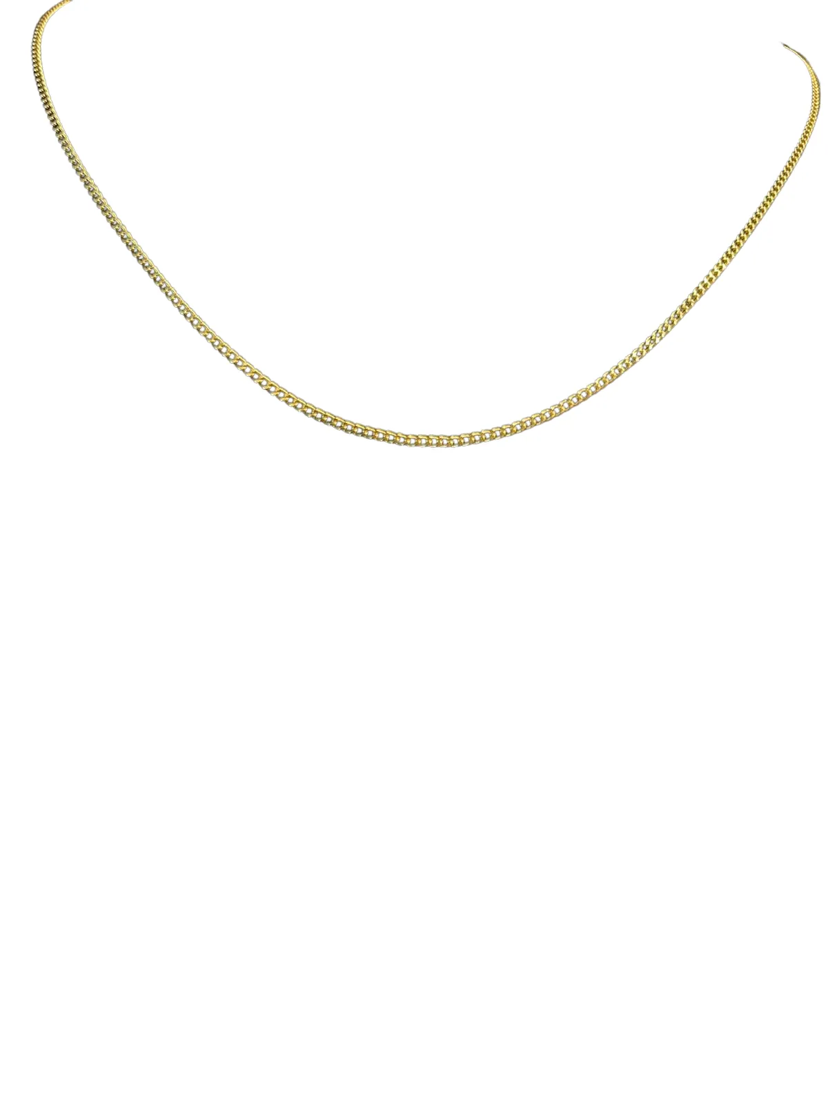 Chaine maille forçat or jaune sold by 58 Facettes