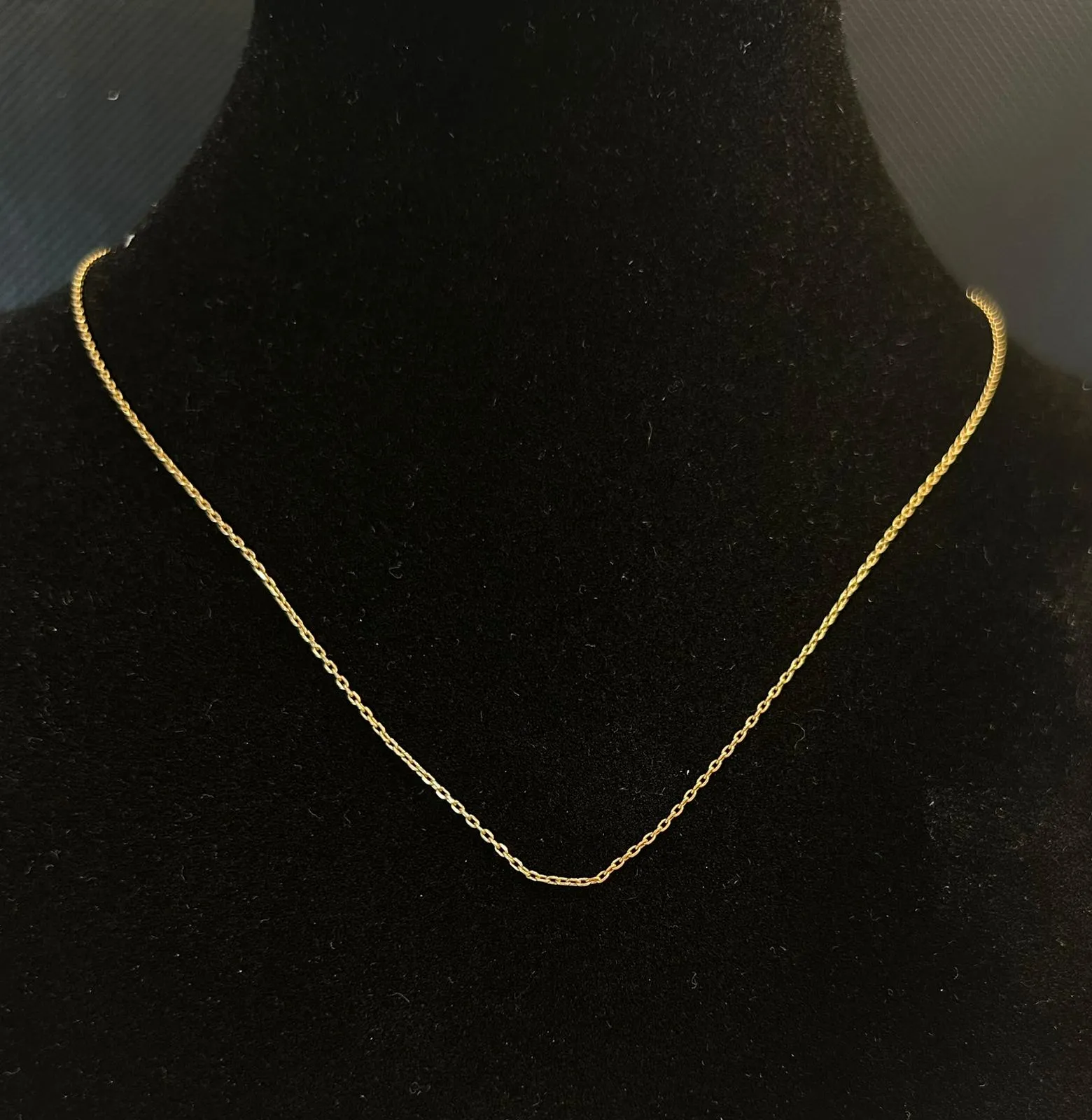 Chaine maille forçat or jaune sold by 58 Facettes product image thumbnail 4