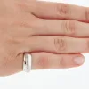 Bague Or blanc Diamants sold by 58 Facettes