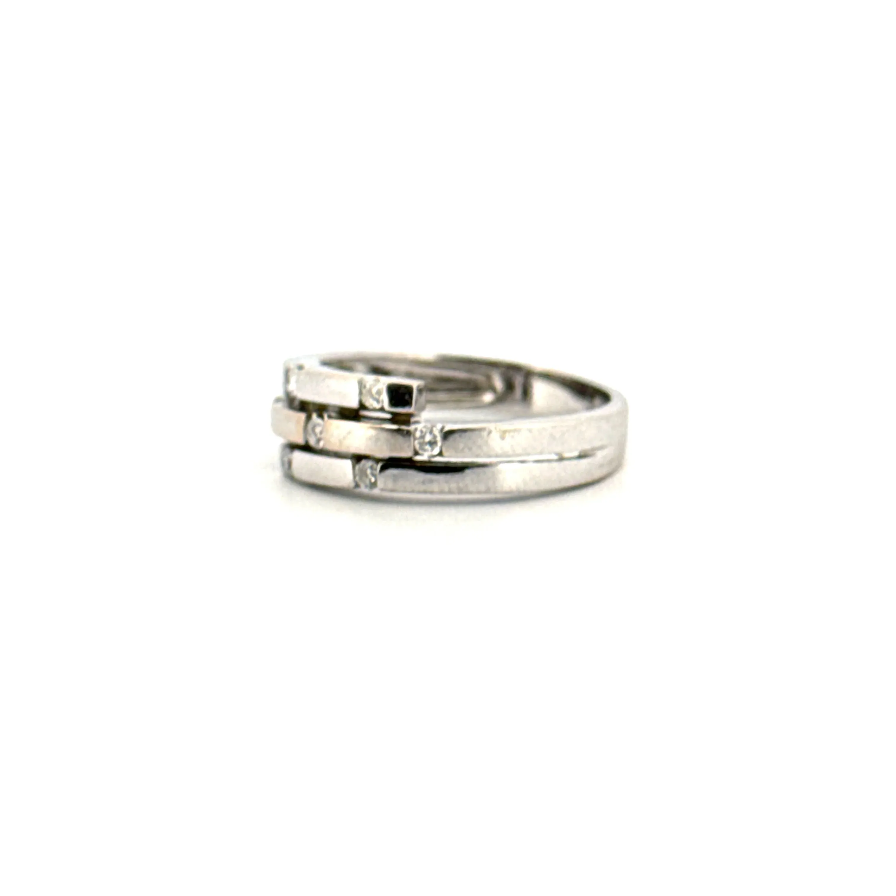 Bague Or Blanc & Diamants sold by 58 Facettes product image thumbnail 3