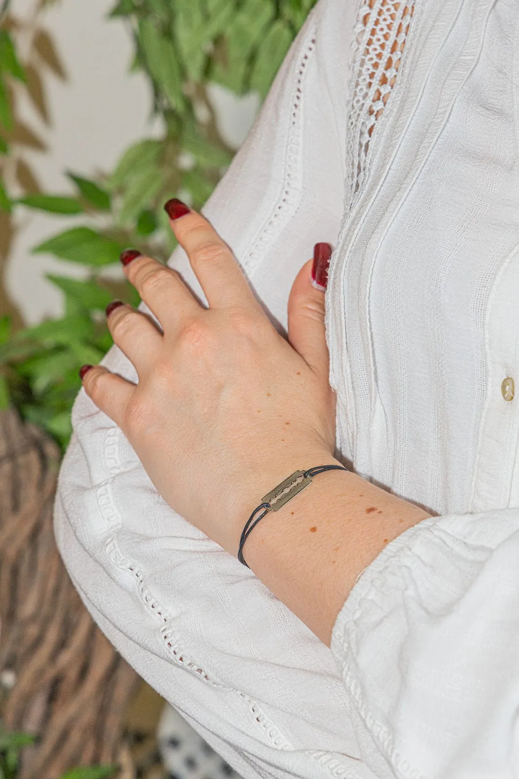 Dinh Van Bracelet Cordon Lame de rasoir Or blanc sold by 58 Facettes product image thumbnail 2