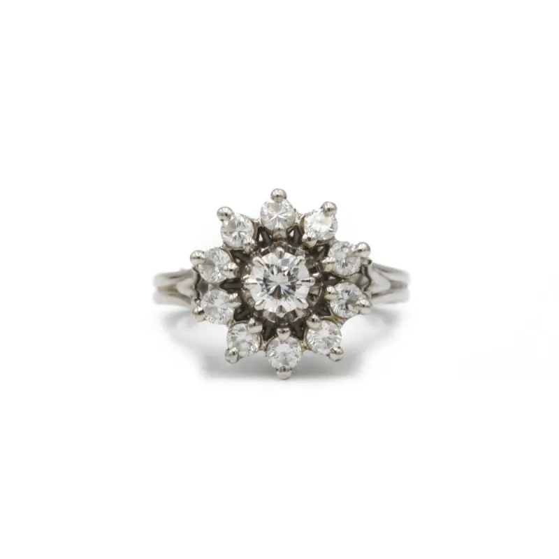 Bague - Or, Platine & Diamants sold by 58 Facettes