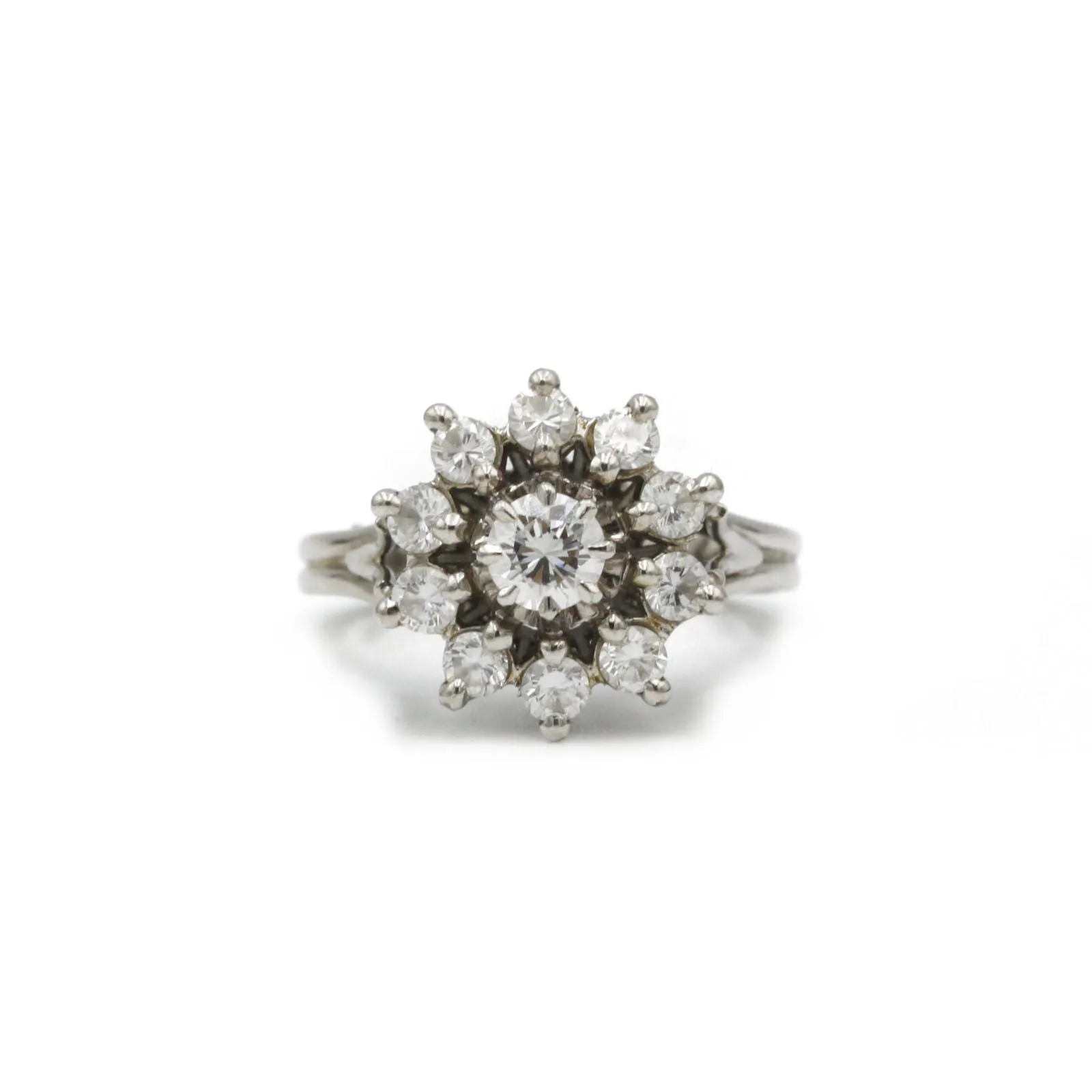 Bague - Or, Platine & Diamants sold by 58 Facettes