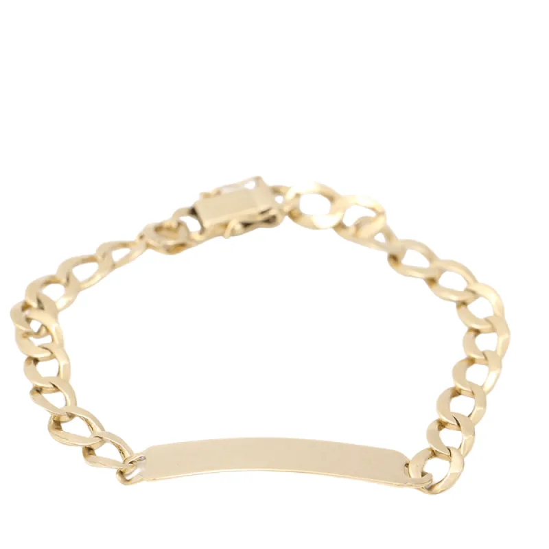 Bracelet Bilbao semi-creux Or jaune sold by 58 Facettes