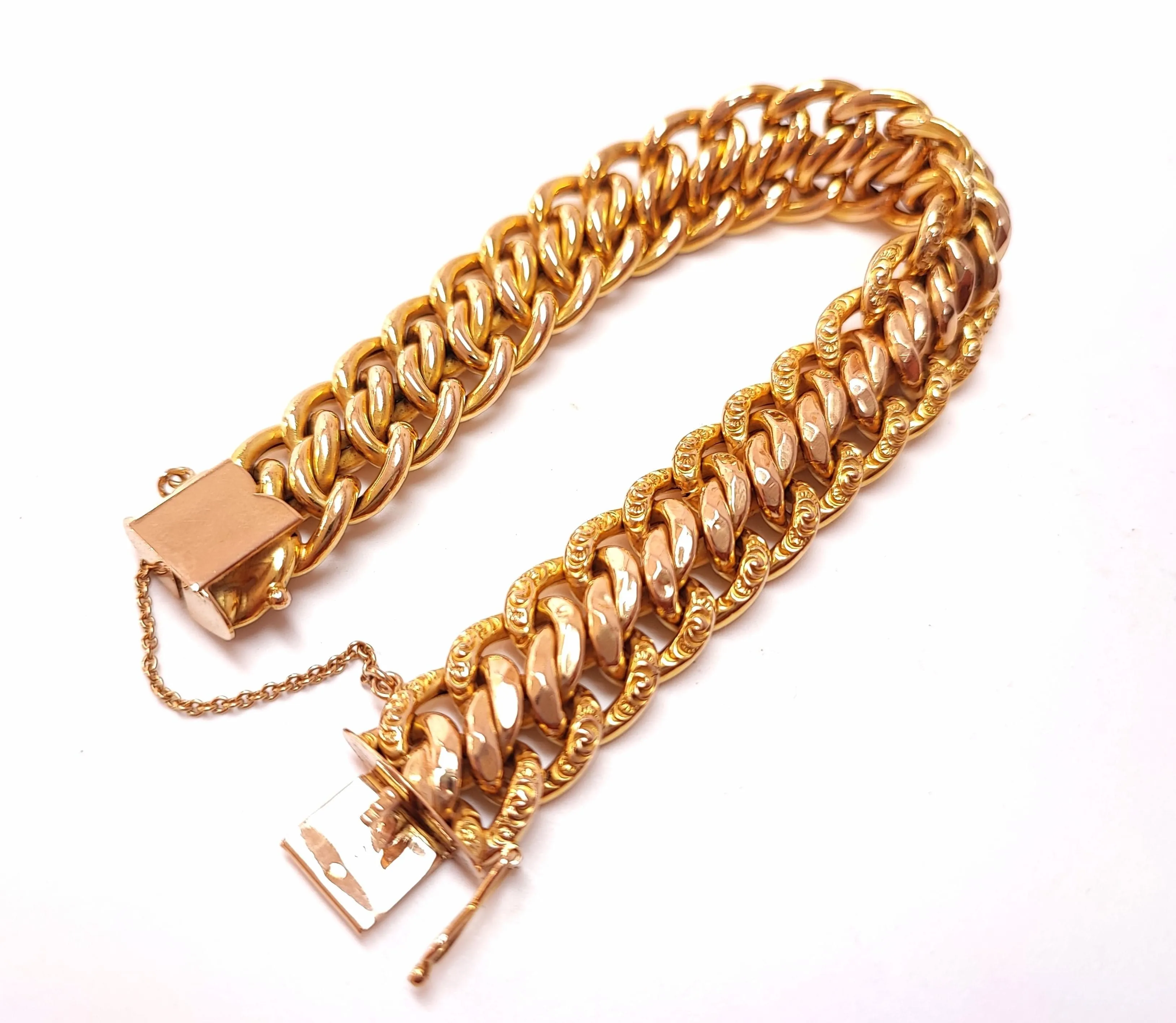 Bracelet maille américaine sold by 58 Facettes product image thumbnail 3