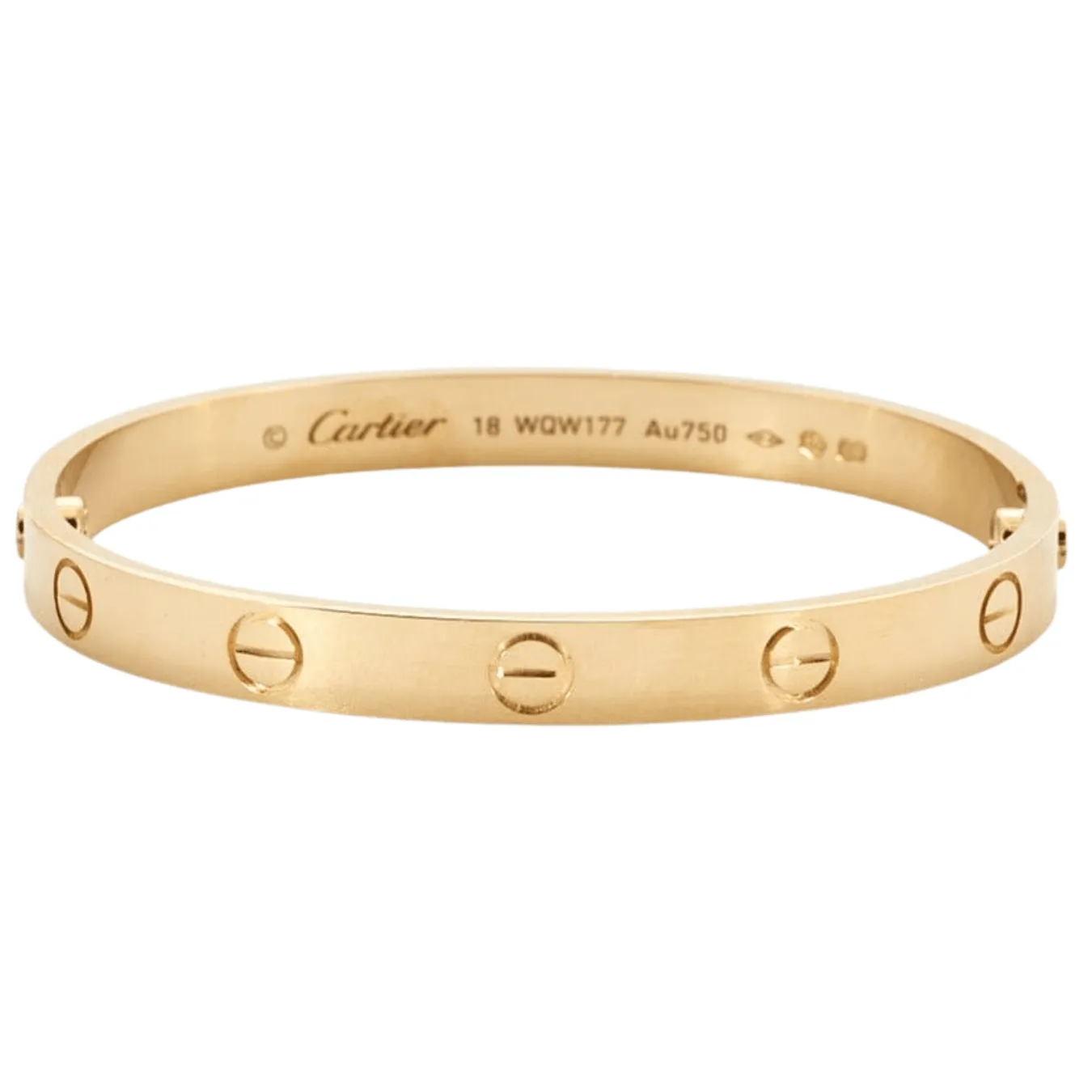 CARTIER LOVE - Bracelet or jaune sold by 58 Facettes