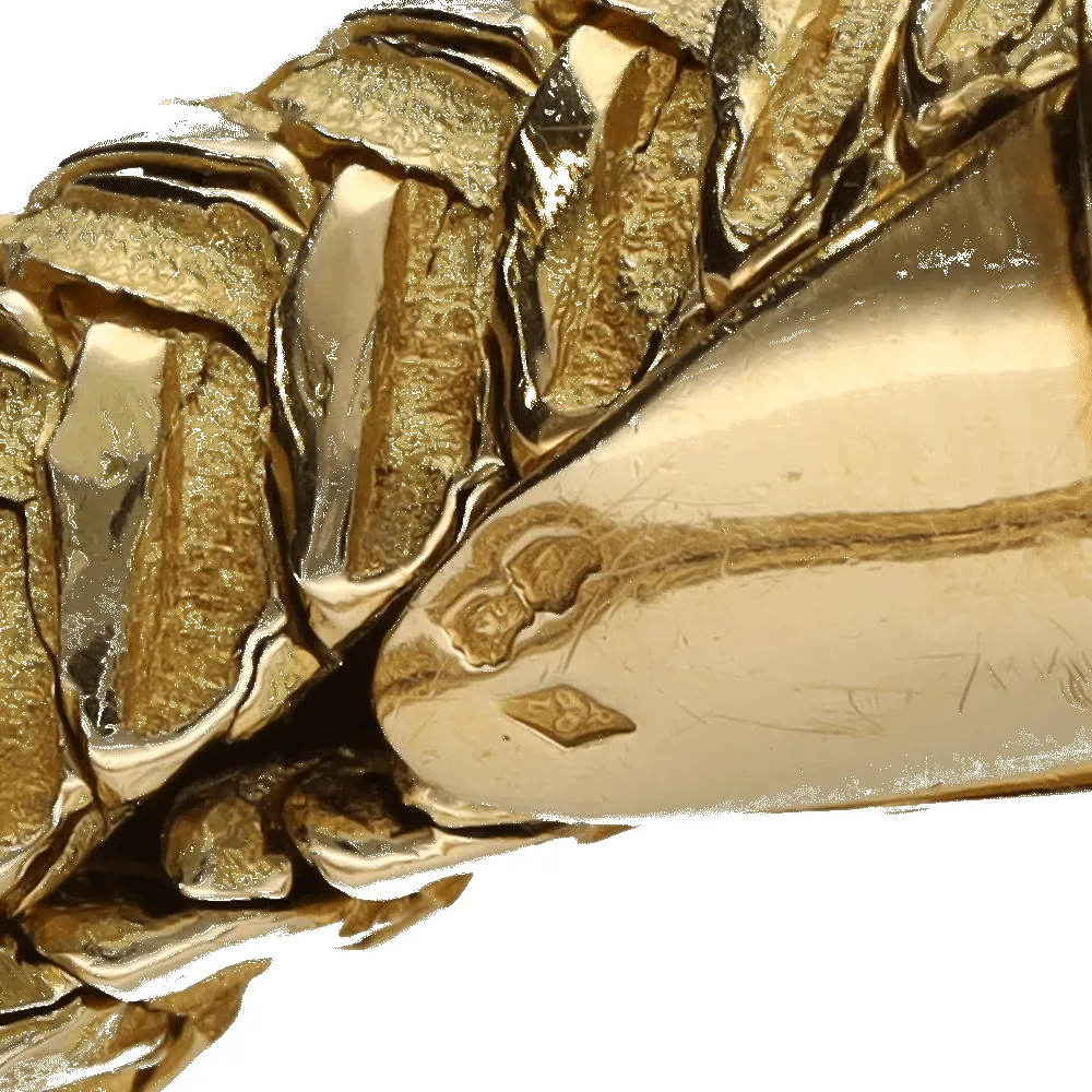 Bracelet Têtes de Belier en or jaune sold by 58 Facettes product image thumbnail 4