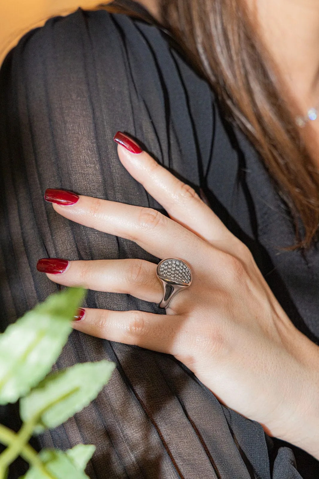 Bague Or blanc Diamant sold by 58 Facettes product image thumbnail 2