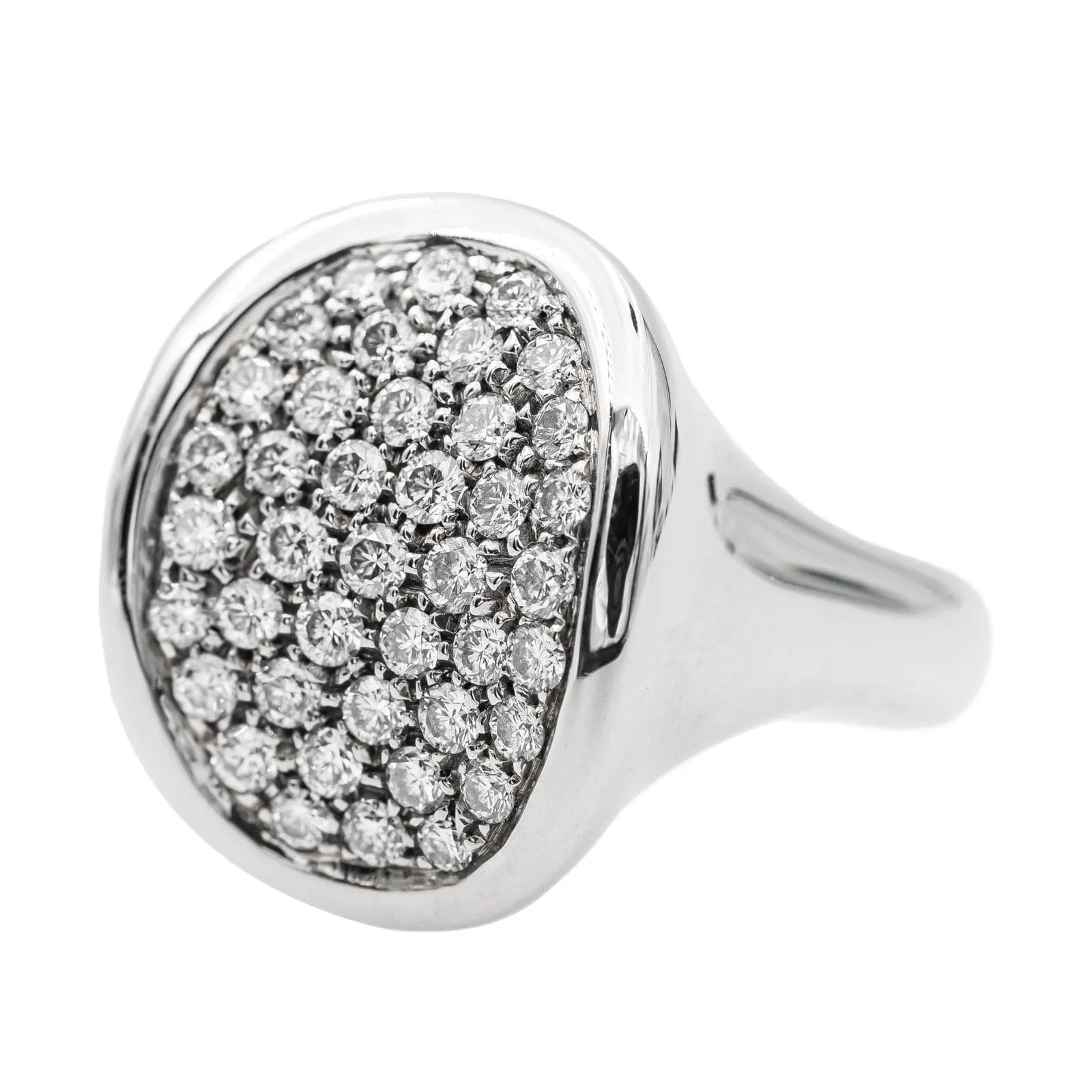 Bague Or blanc Diamant sold by 58 Facettes product image thumbnail 3