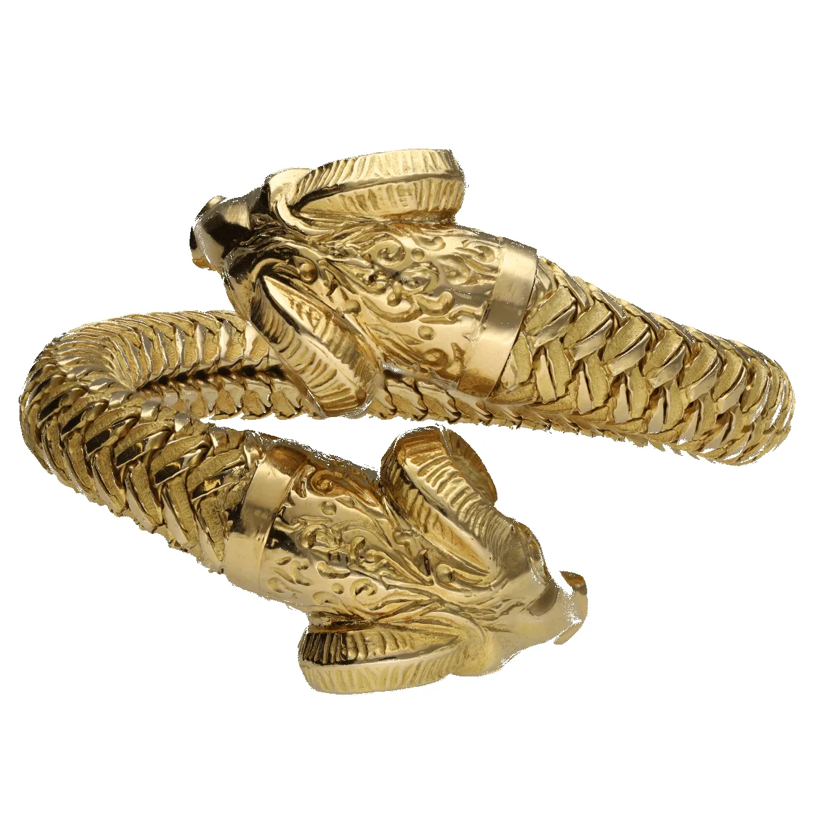 Bracelet Têtes de Belier en or jaune sold by 58 Facettes