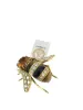Broche or jaune et pierres précieuses signé René Kreiss sold by 58 Facettes