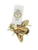 Broche or jaune et pierres précieuses signé René Kreiss sold by 58 Facettes