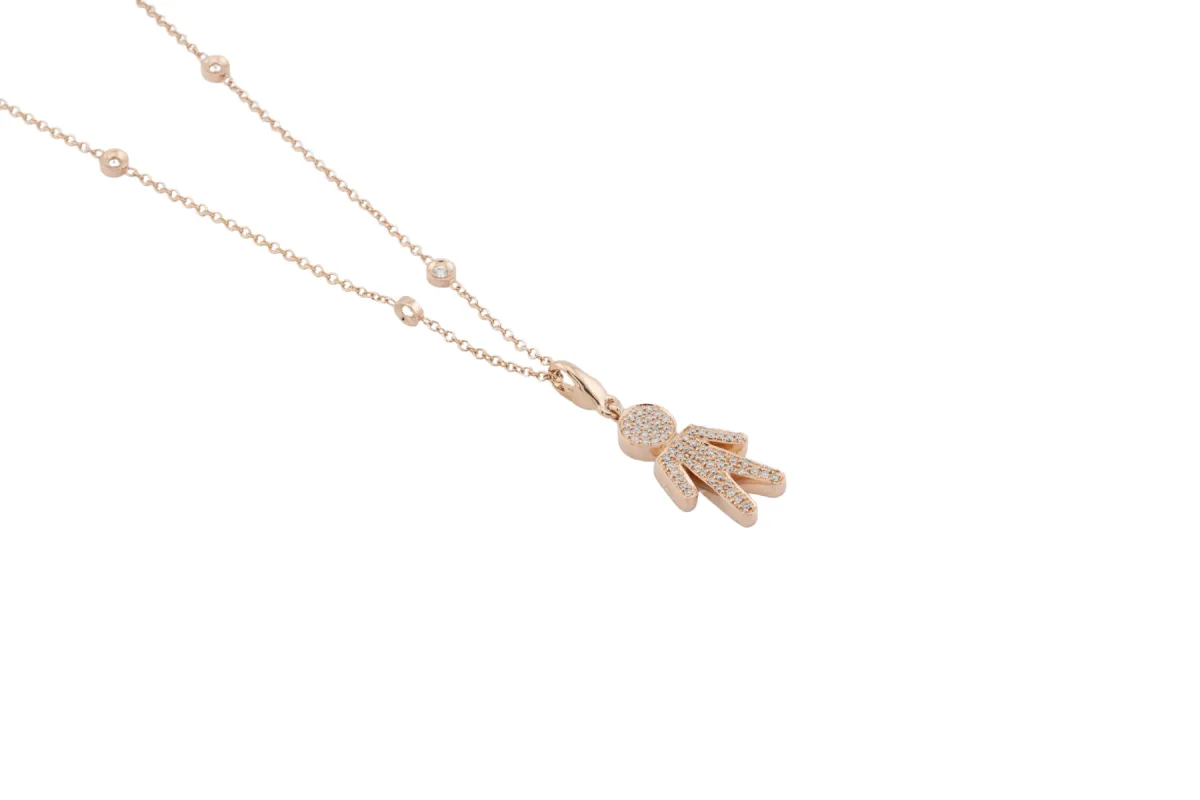Collier avec pendentif et diamants sold by 58 Facettes