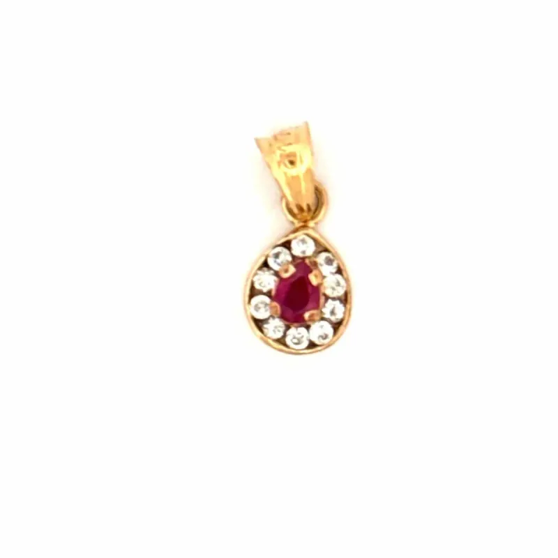 Pendentif Or Jaune & Rubis sold by 58 Facettes
