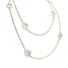 Sautoir Bulgari "Tondo Sun" or jaune, acier. sold by 58 Facettes