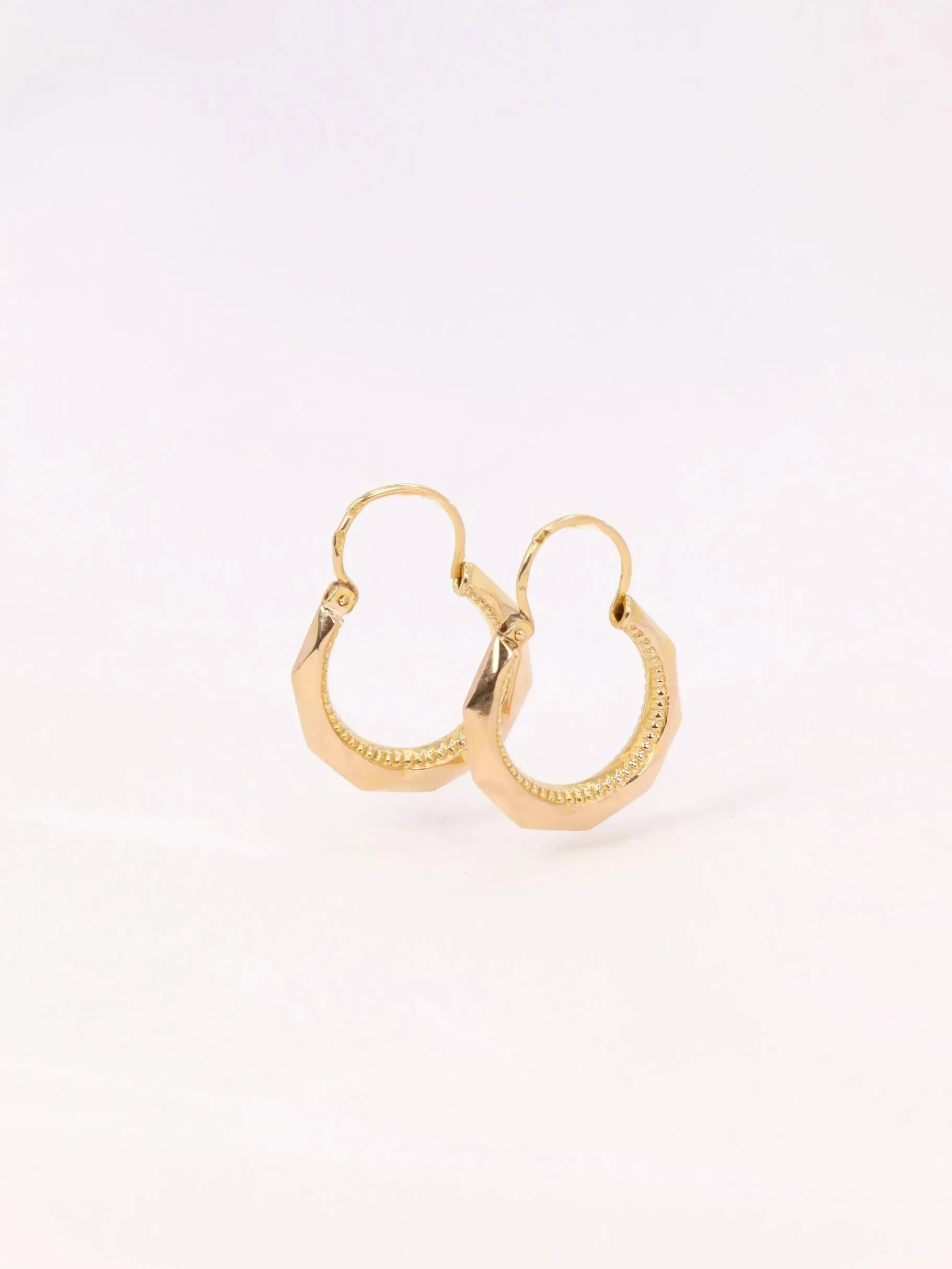 Créoles vintage or champagne sold by 58 Facettes product image thumbnail 3