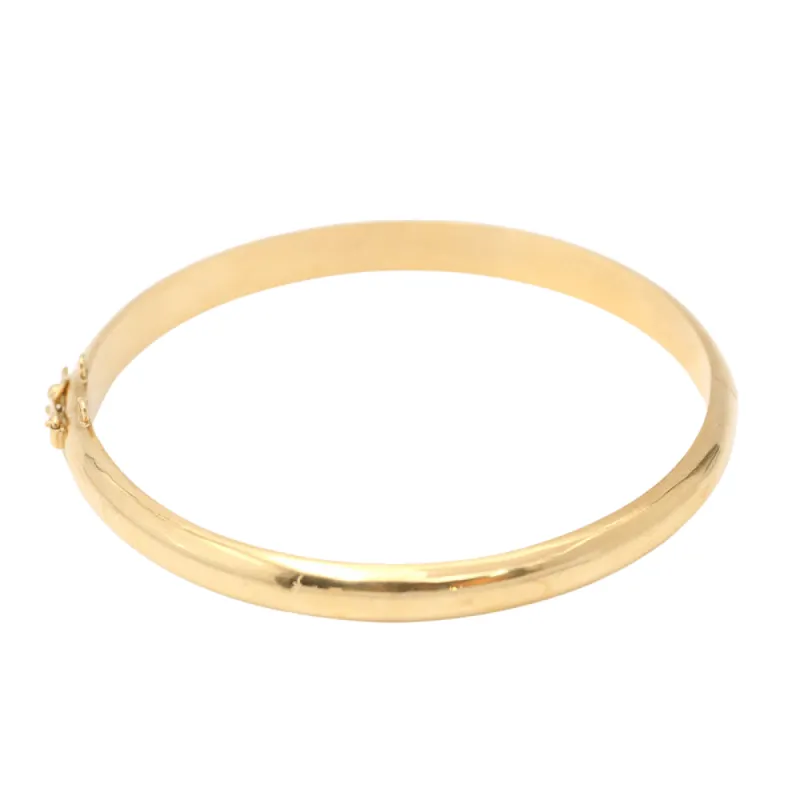 bracelet lisse en Or jaune sold by 58 Facettes