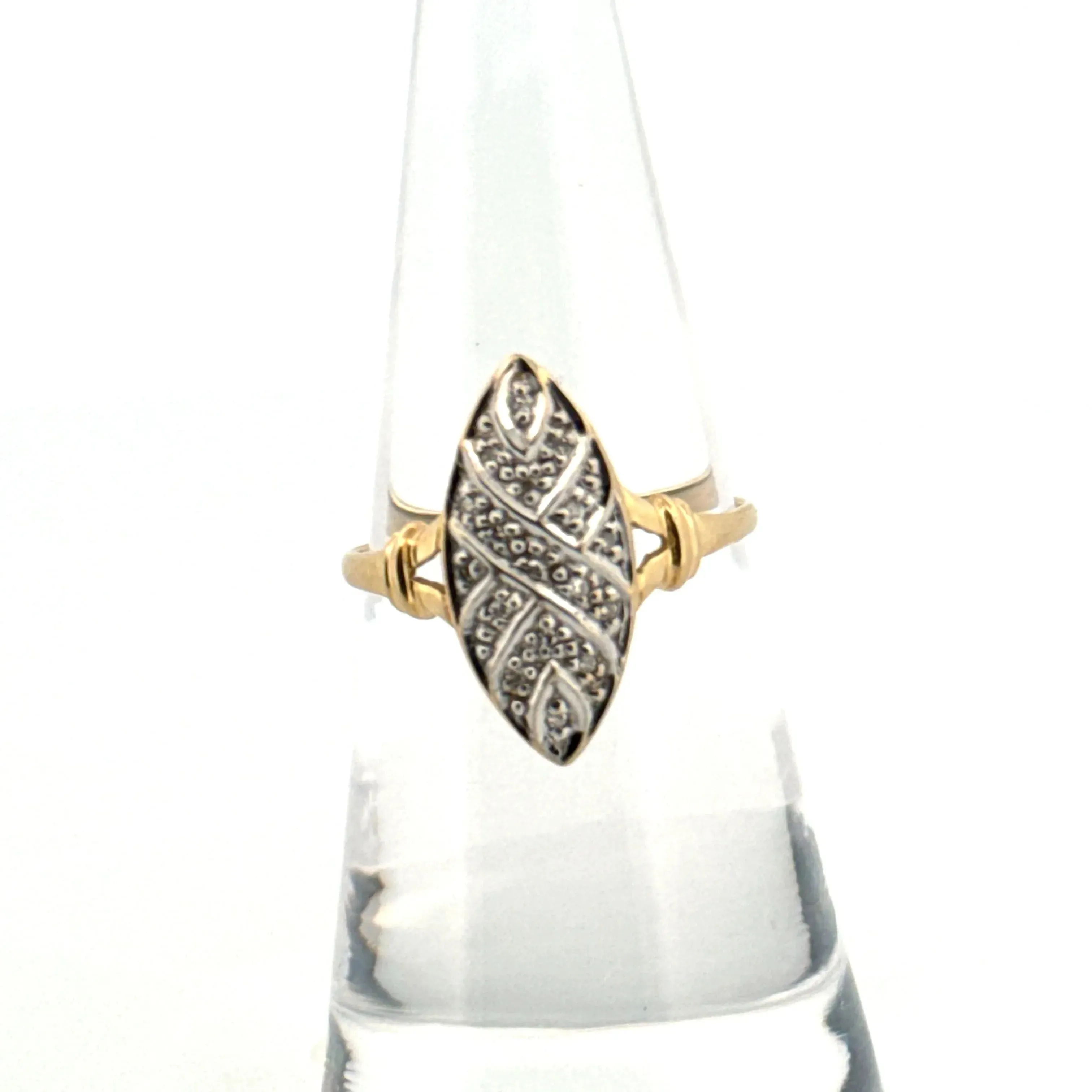 Bague Marquise Or Jaune & Diamants sold by 58 Facettes