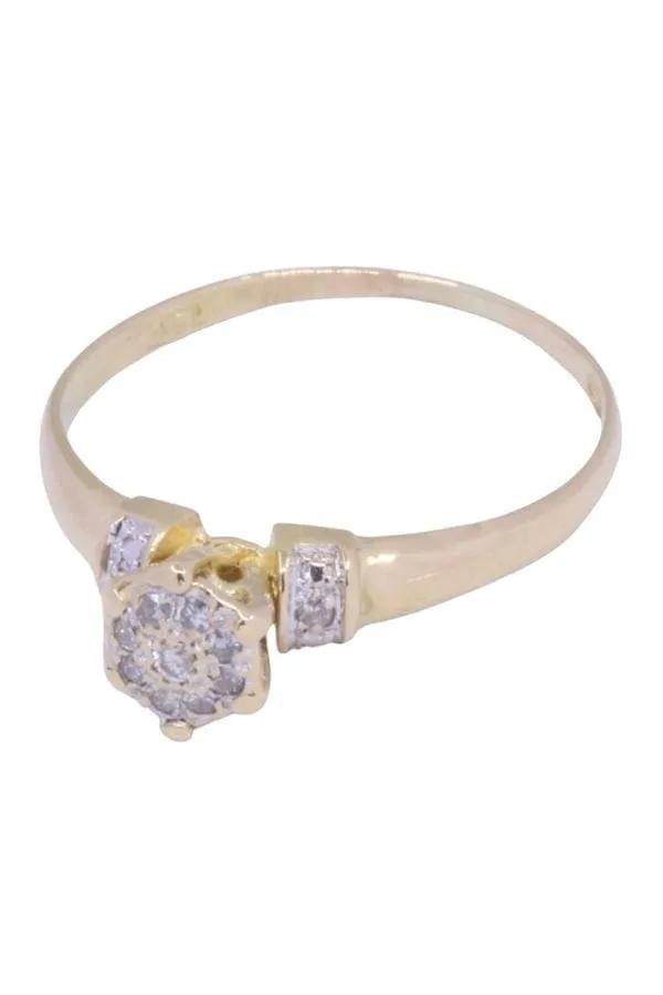BAGUE STYLE SOLITAIRE DIAMANTS sold by 58 Facettes
