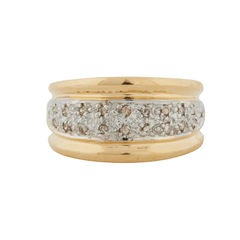 Bague 2 Ors Diamants sold by 58 Facettes