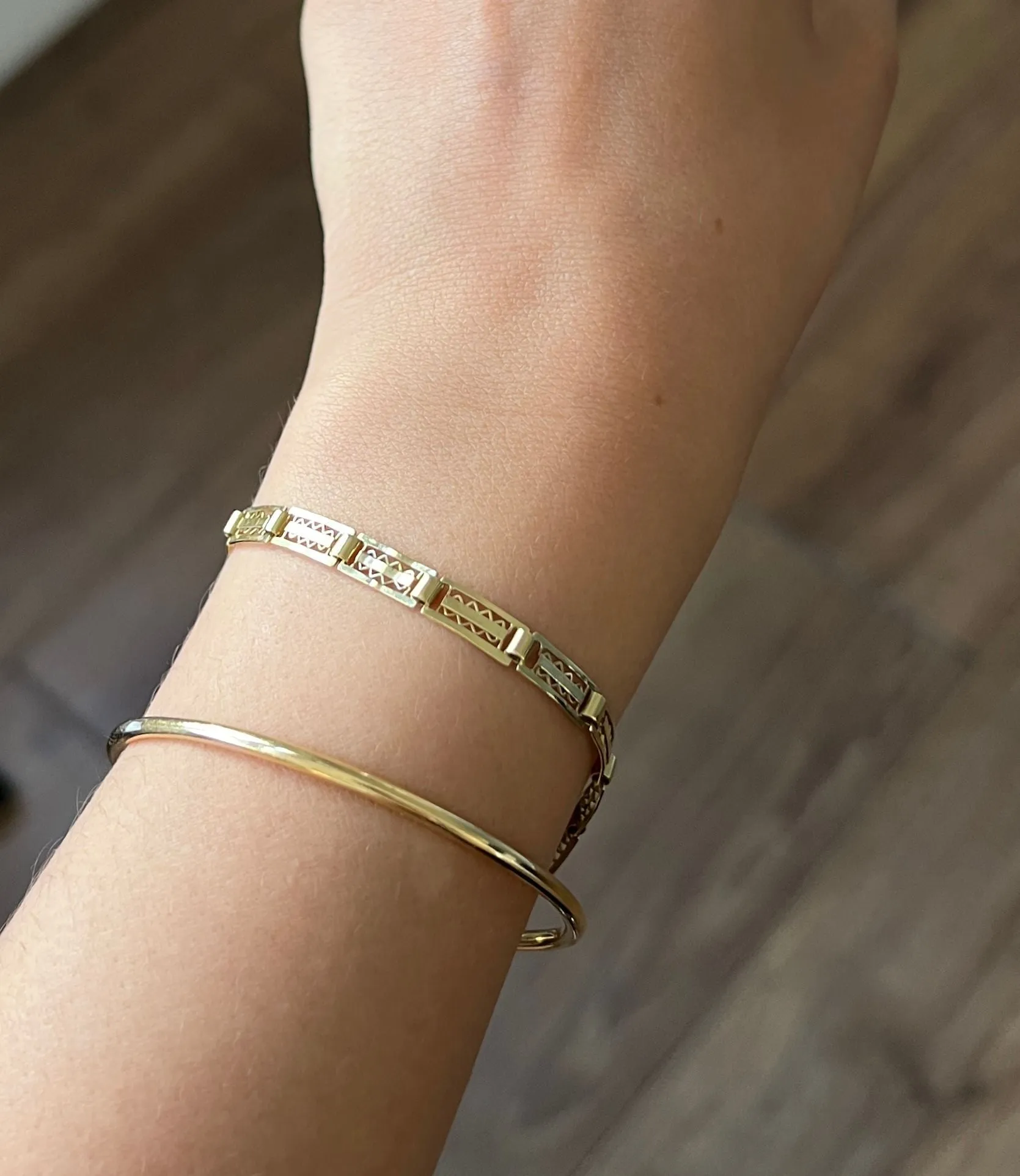 Bracelet Art Déco en Or sold by 58 Facettes product image thumbnail 2